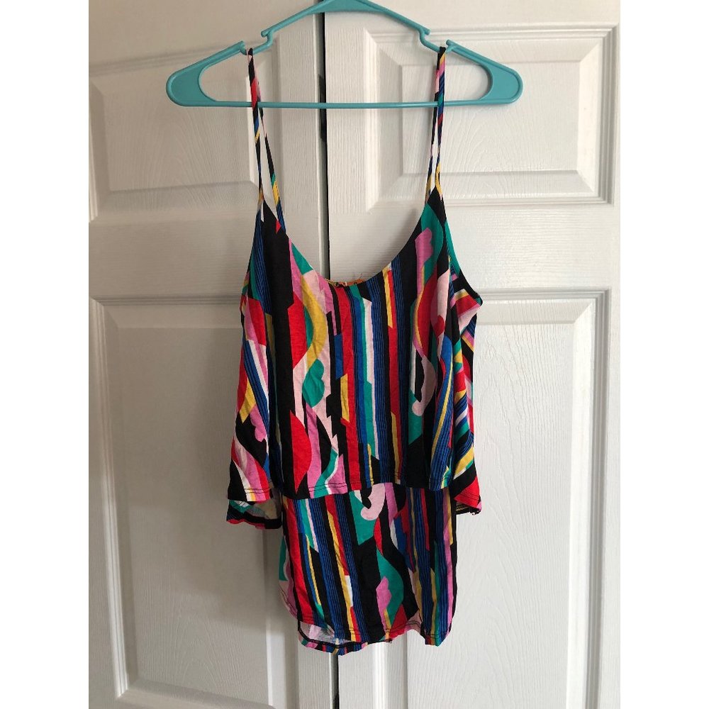 Multi colored top